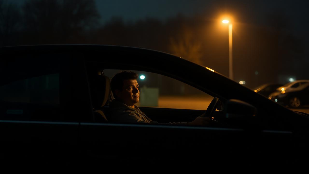 A man sitting alone at dusk — illustrating the upstream loneliness that preventative support aims to reach
